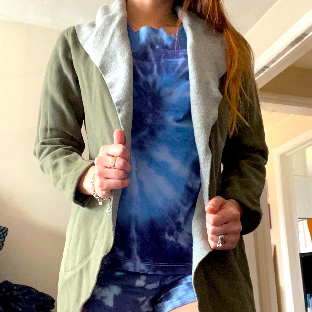 Soft Surroundings cardigan/coat fleece size PXS